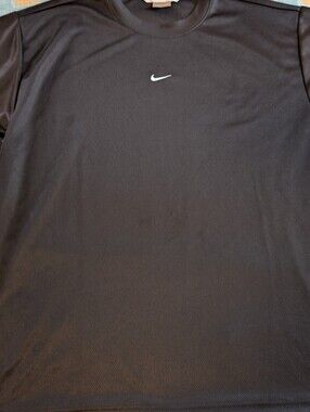 Black Nike Athletic T-Shirt Size Mens L